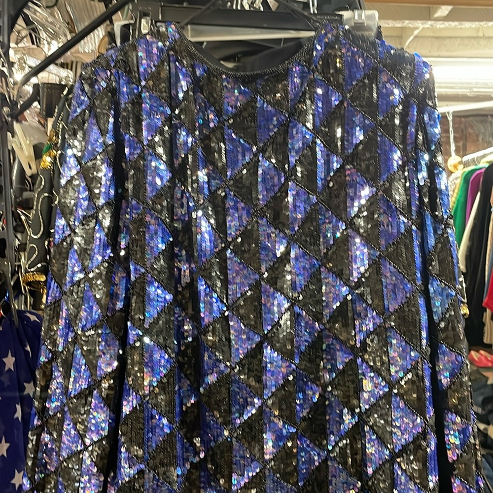 Jacket/Blouse vintage sequence